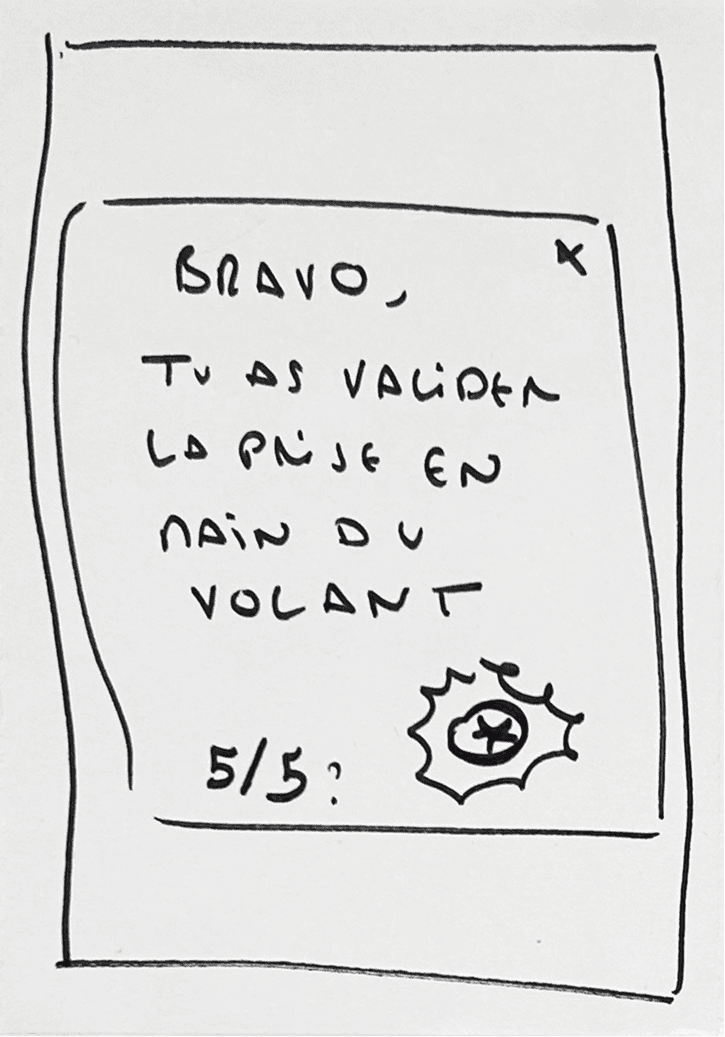 Gain de badge